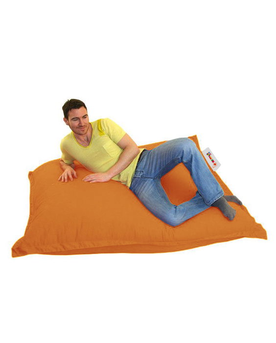 Atelier Del Sofa Cushion Pouf 100x100 - Naranja